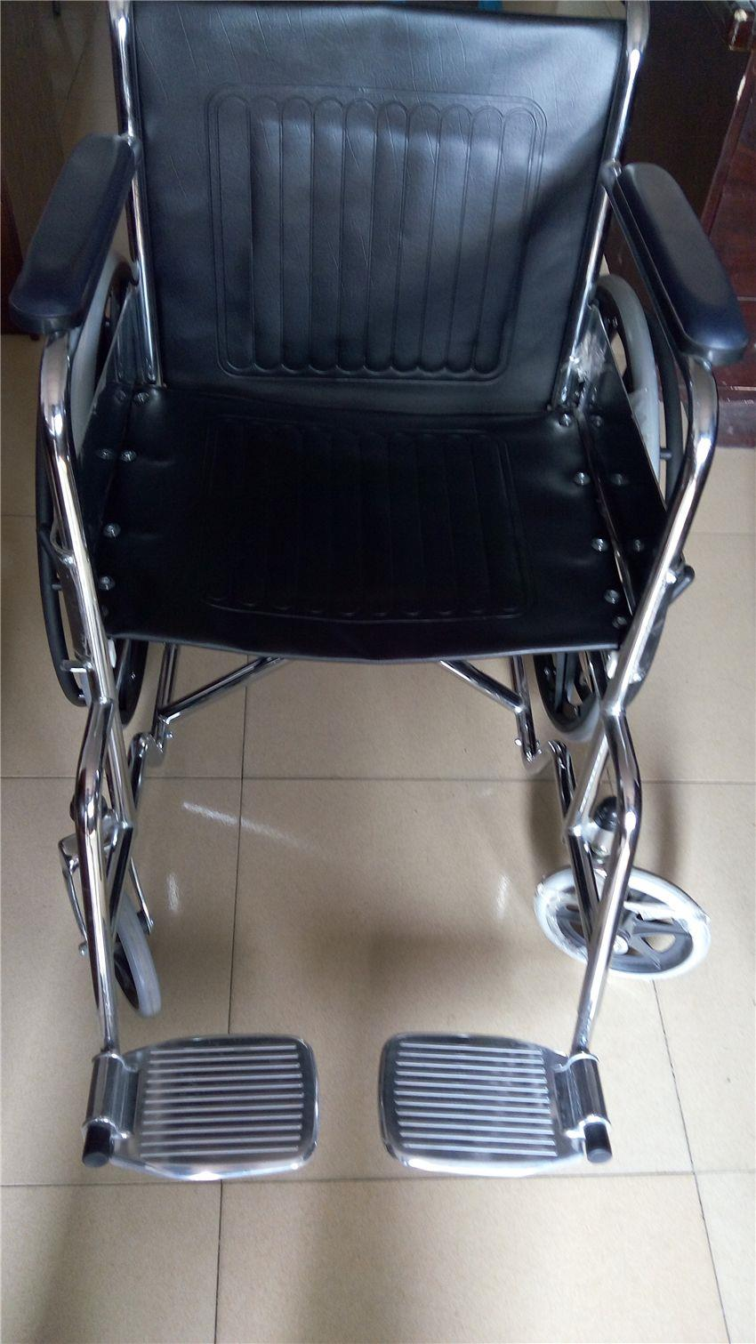 Silla de ruedas de acero Topmedi TSW809B 01 (5) (001)