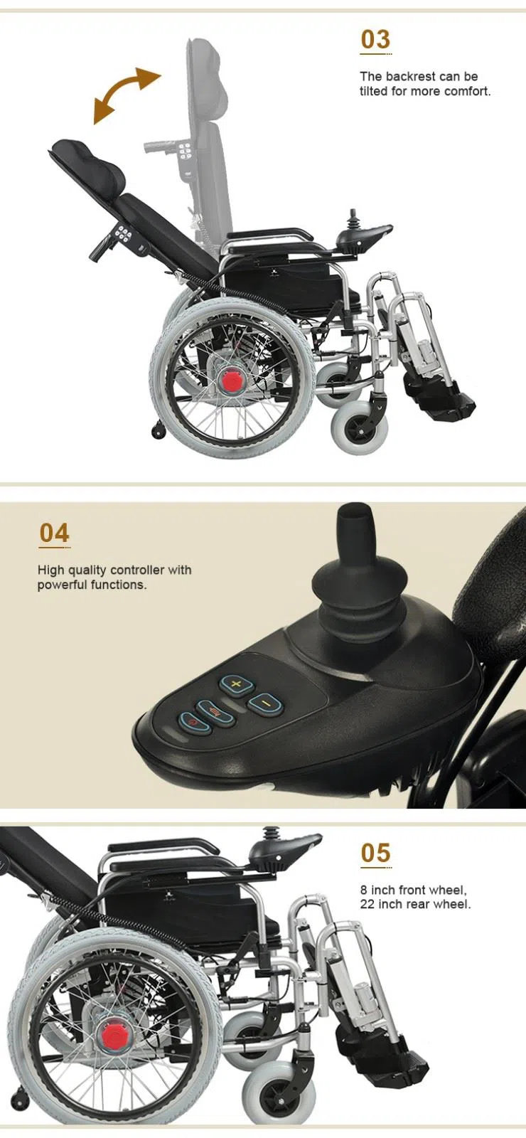 silla de rueda el&eacute;ctrica