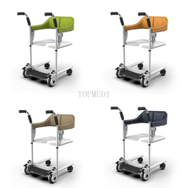Αναδιπλούμενη καρέκλα ντους Commode για ΑμεΑ