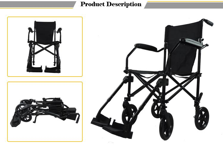 Topmedi Travel Cheelchair taw818l (2)