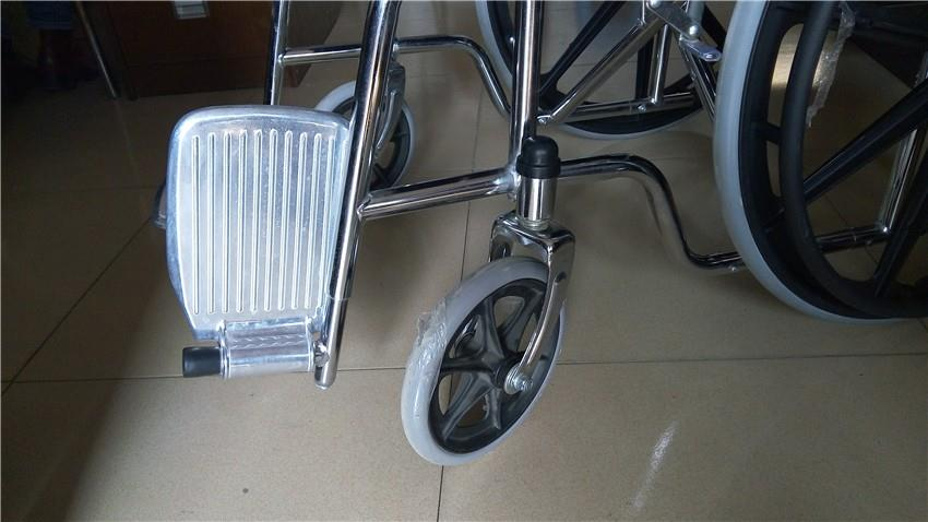 Silla de ruedas de acero Topmedi TSW809B 01 (2)