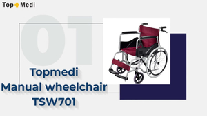 China Topmedi Manual kerusi roda TSW701 pengeluar